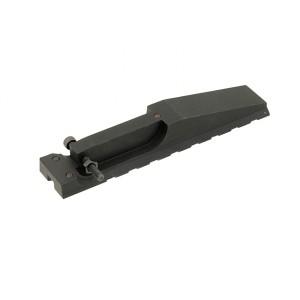 AK Rear Sight Rail for Red Dot Optics - Black [ACM]